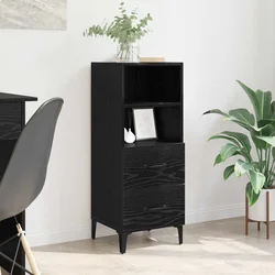 Kreveta Crni hrast 34 x 34.5 x 90 cm Konstruirano drvo