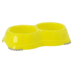 Moderna Dupla posuda Double Smarty Bowl Medium - žuta