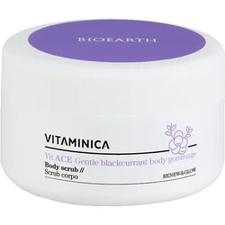 BioEarth Vitaminica blagi piling SMUTI za telo crna ribizla, 300 ml