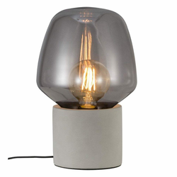 Nordlux - Stona lampa CHRISTINA 1xE27/25W/230V beton/crna