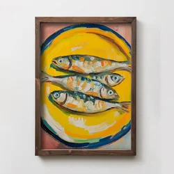 Wallity Slika TUN074, 50 x 70 x 3 cm