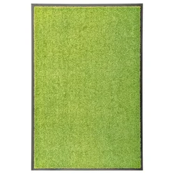 Vidaxl Pralni predpražnik zelen 60x90 cm