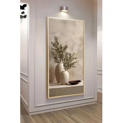 Wallity Dekorativna uramljena slika, 120x50cm, Šarena