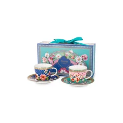 Komplet skodelic in krožnikov za 2 osebi. home & lifestyle 220 ml