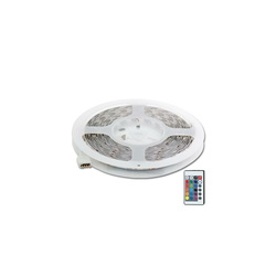 Ecolite DX-SMD5050-RGB/1,5M - LED RGB traka 1,5 m LED/21,6W/230V + daljinski upravljač