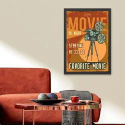 Wallity Uramljena slika Favorite Movie, 35x45 cm