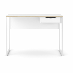 Bela pisalna miza Tvilum Function Plus, 110 x 48 cm