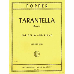 POPPER:TARANTELLA OP.33 CELLO