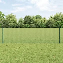 Zavarena žičana ograda s postom 25 x 0,6 m Zelena Mreža