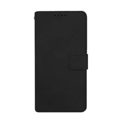 LEATHER LUX FLIP Maska za telefon za Iphone 15 Plus , Crna