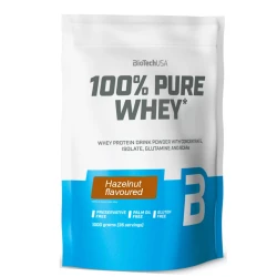 BIOTECHUSA 100% Pure Whey protein sa ukusom lešnika, 1kg