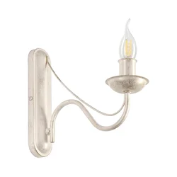 Zidna lampa ANTON 1xE14/60W/230V bela patina