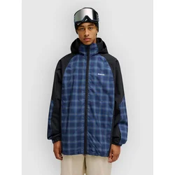 DC Trackstar 10K Jacket bluebird plaid