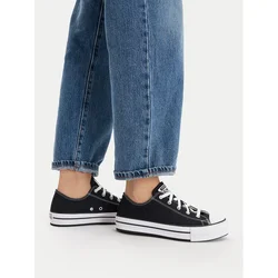 CONVERSE Ženske patike Chuck Taylor All Star Eva Lift Canvas Plat 272857C crne