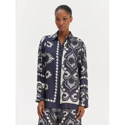 Weekend Max Mara Srajca Lastra 2615191011 Mornarsko modra Relaxed Fit