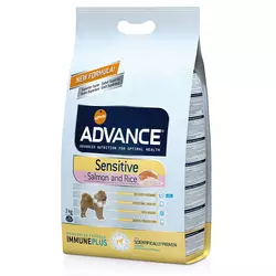 Advance Hrana za pse - Sensitive Adult - losos i pirinač - pakovanje 15kg