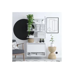 HANAH HOME Zidna polica Pomme White