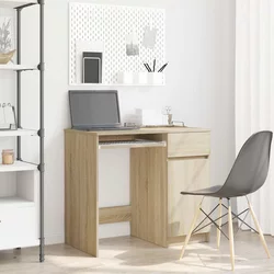 Radni stol sonoma hrast 86x49x76 cm konstruirano drvo