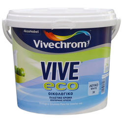 VIVECHROM Emulziona boja za zidove 3l, White Vive Eco