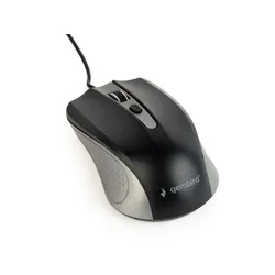 MUS-4B-01-GB Gembird Opticki mis 800-1200Dpi 4-button spacegrey/black 99mm USB FO