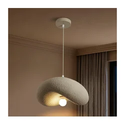 BRILAGI - Luster na sajli WABI SABI 1xE27/60W/230V prečnik 40 cm bež