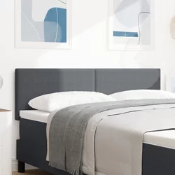 vidaXL vidaXL Vzglavje Preprosta Oblika Temno Sivo 160 cm Svileni Material, (22049685)