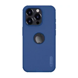 Maska Nillkin Super Frosted Shield Pro za iPhone 15 Pro Max (sa otvorom logo), Plava