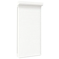 Roletna Bijeli 110 x 220 cm Aluminij i poliuretan
