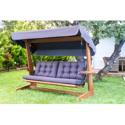 Hanah Home Baštenska ljuljaška Viva 2400 237x175x100cm Antracit