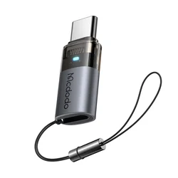 Lightning v USB-C OTG adapter Mcdodo OT-7610 60W - black