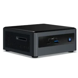 Mini računar Intel NUC Intel i3-10110U/DDR4 8GB/M.2 512GB/BT/2xHDMI/USB-C/Crd read/Win10Pro 10i3FNK