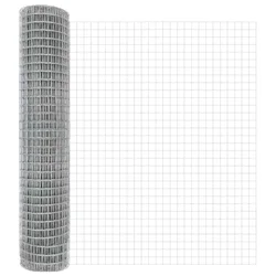 Vidaxl Evropska ograja 1,5 x 10 m PVC prevlečen železo