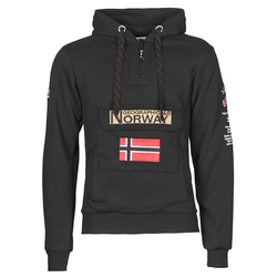 Geographical Norway Sportske majice GYMCLASS Crna