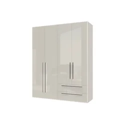 JELA PLAKAR P42-2/PN - kolekcija Piano - Bež Lak/Bež Lak - 182x224x56 cm