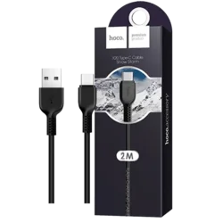 HOCO USB kabel 2.0, X20 Flash, USB-C/USB-A, 2m