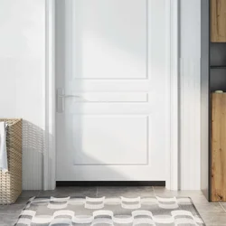 vidaXL Samolepljiva tesnila za vrata 2 pcs Bela 100 cm
