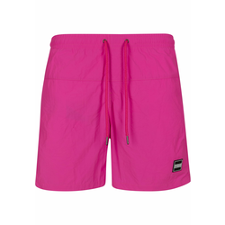 Urban Classics Kratke kopalne hlače, roza