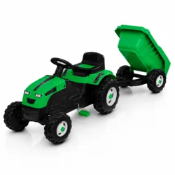Apex Dzambo Decija Traktor sa prikolicom na pedale 144 cm.