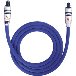 Oehlbach Toslink Digitalni audio Priključni kabel [1x Muški konektor Toslink (ODT) - 1x Muški konektor Toslink (ODT)] 1 m Plava boja