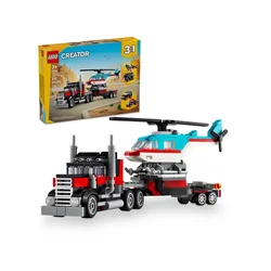 LEGO Creator 3in1 Flatbed Truck with Helicopter 31146