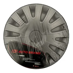 Car 888 Accessories Univerzalne ratkapne, 15, Set, Tamnosive