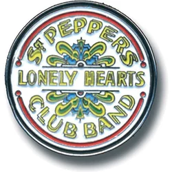 The Beatles Sgt Pepper Drum Odznak 25 mm