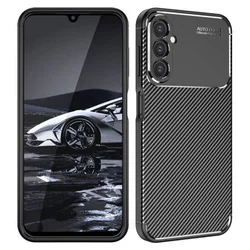 Techsuit – CarbonFiber maska za Samsung Galaxy A15 4G / A15 5G – crna