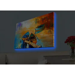 Zidna slika sa LED osvetljenjem 4570HDACT-039, 45x70 cm