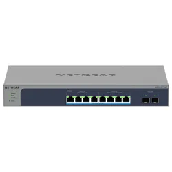 NETGEAR 8-Port Multi-Gigabit/10g Ethernet Ultra60 PoE++ Smart Managed Pro Switch with 2 SFP+ Ports (MS510TXUP)