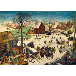 BlueBird - Puzzle Pieter Bruegel the Elder - The Census at Bethlehem, - 1 000 kosov
