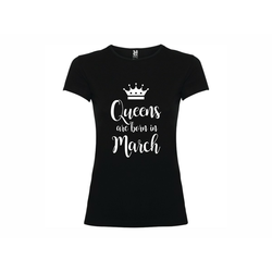 ženska majica Queens born March