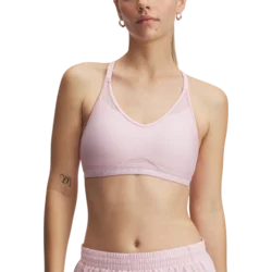 Under Armour Crossback Low Sport Bra Pink