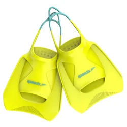 Speedo biofuse fitness fin hyper yellow/arctic glass m