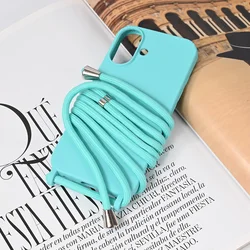 Maska za iPhone 16 6.1 Crossbody, Menta